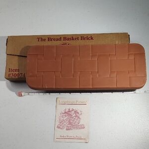 Longaberger Terracotta Bread Warmer